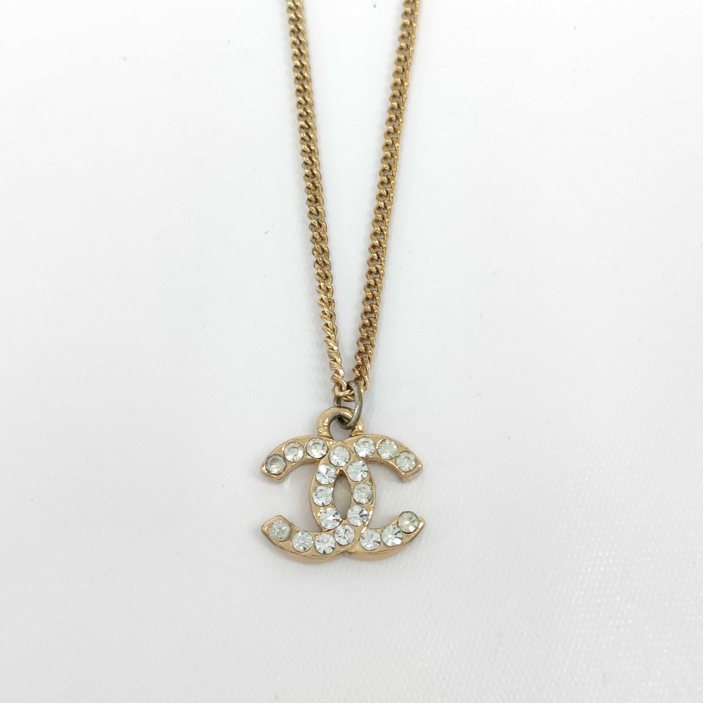 C Gold Double C Necklace