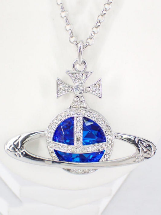 Vivienne Westwood Large Sapphire Necklace