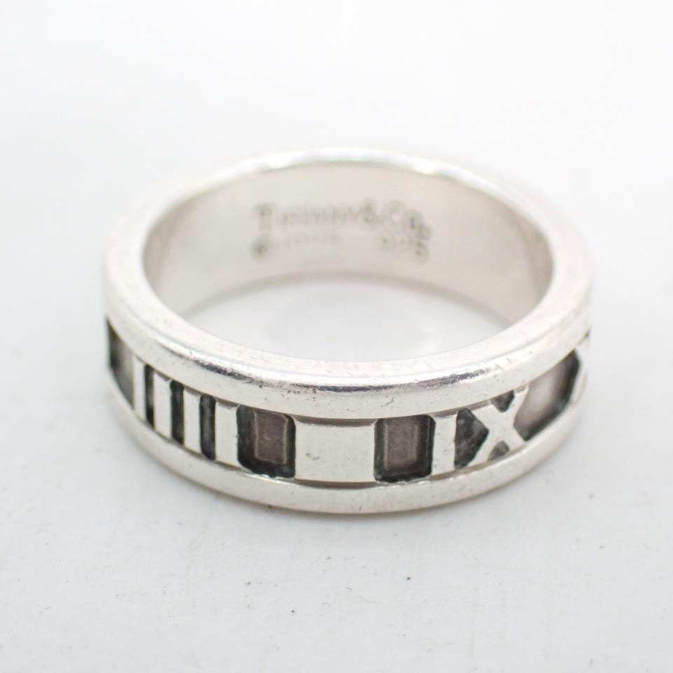 T Wide Roman Numeral Ring