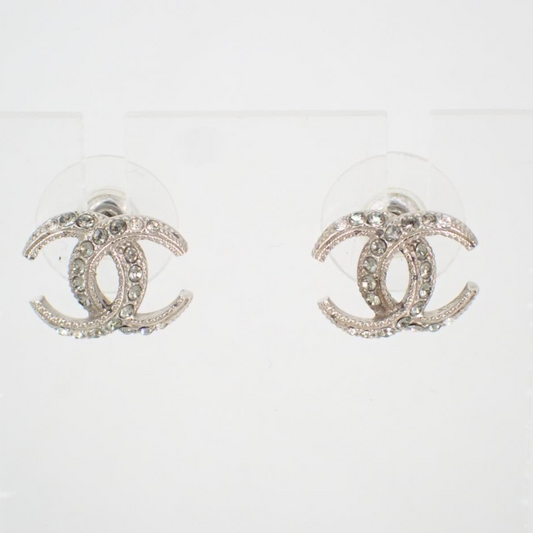 C Double C diamond earrings