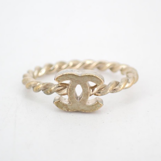 C Gold Double C Ring