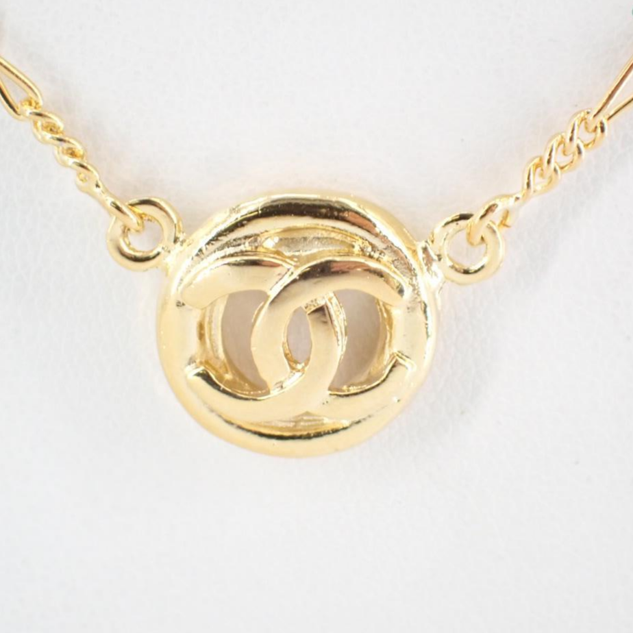 C Double C Ring Necklace