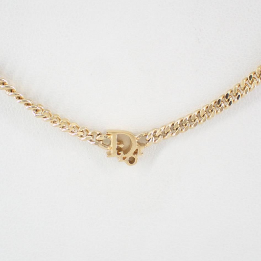 D Chain logo necklace