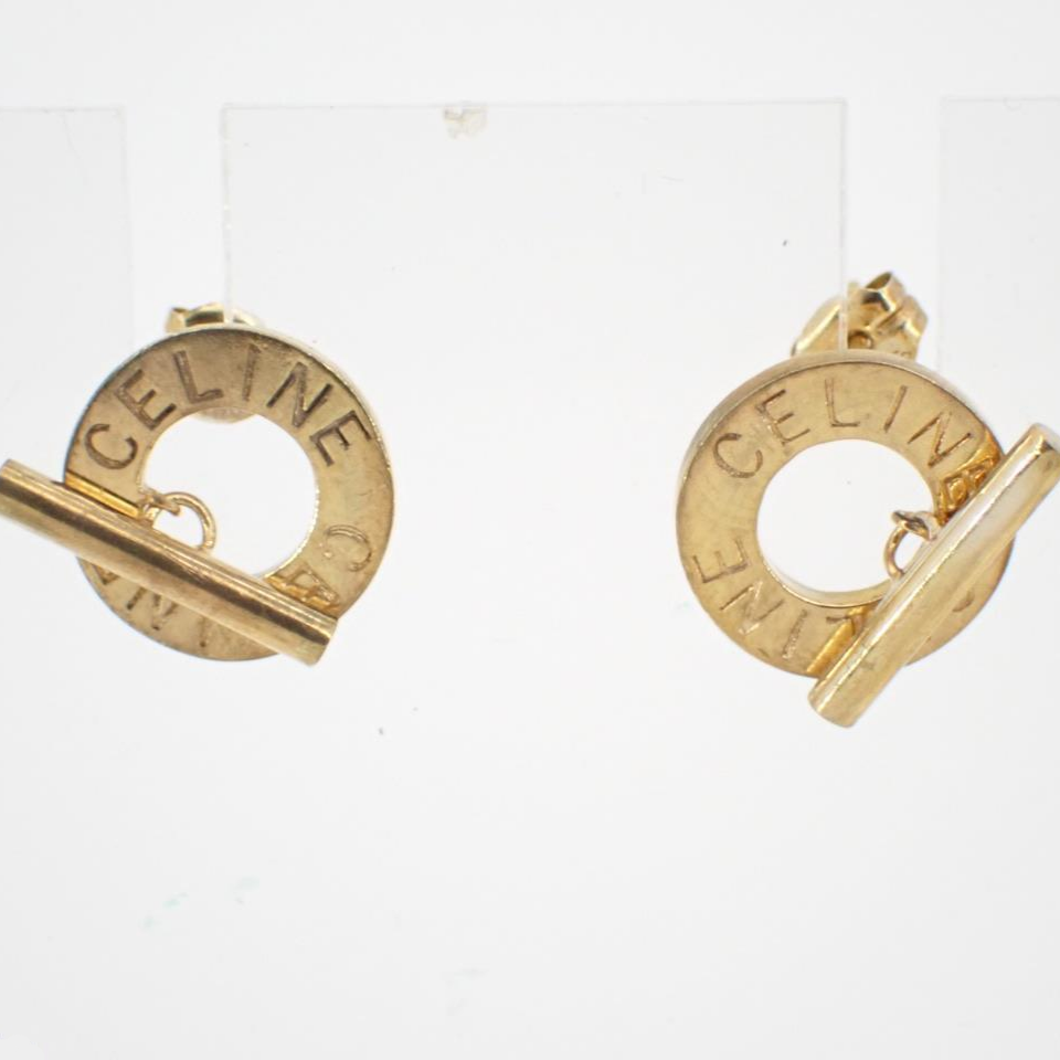 C Hoop OT buckle earrings