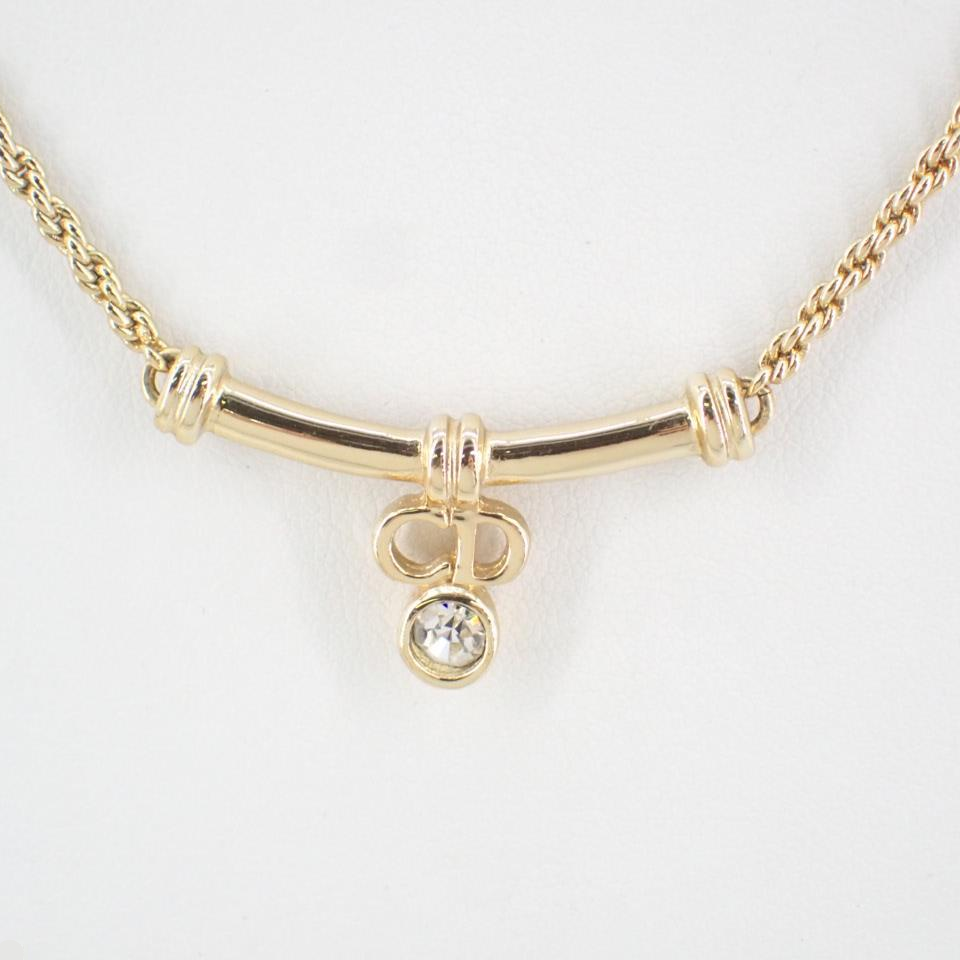 D Bamboo Diamond Necklace