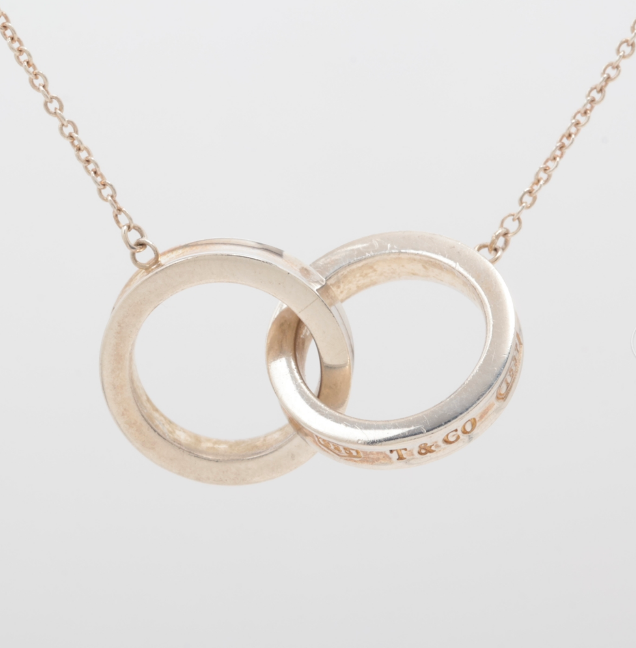 T-Double Ring Necklace