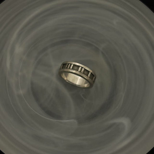 T-Roman Numeral Ring